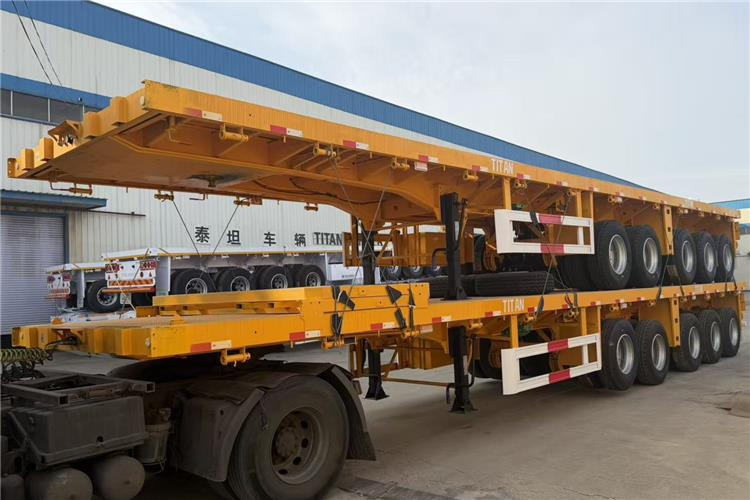 TITAN 5 Axle 13M Flatbed Trailer Price for Sale In Zimbabwe - Plato poluprikolica: slika 4 TITAN 5 Axle 13M Flatbed Trailer Price for Sale In Zimbabwe - Plato poluprikolica: slika 4