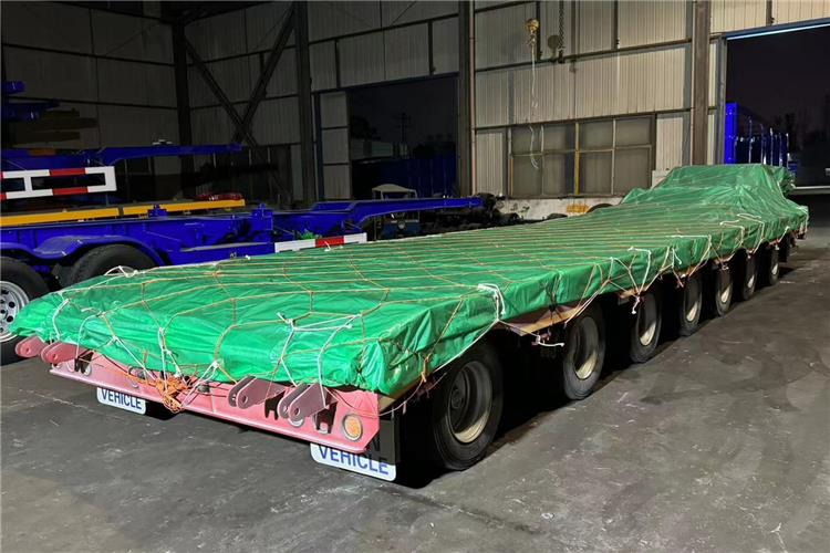 TITAN 7 Axle 120 Ton Lowbed Trailer for Sale In Saudi Arabia - Niska poluprikolica za prevoz: slika 5 TITAN 7 Axle 120 Ton Lowbed Trailer for Sale In Saudi Arabia - Niska poluprikolica za prevoz: slika 5