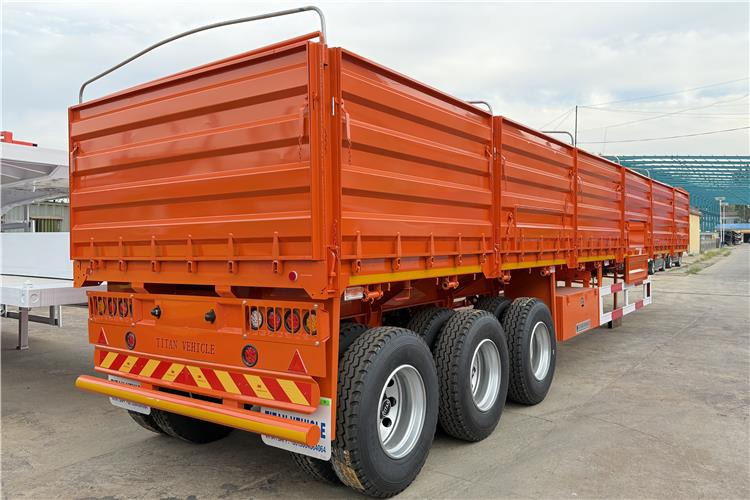 TITAN 80 Ton Side Wall Semi Trailer for Sale In Guyana - Plato poluprikolica: slika 1 TITAN 80 Ton Side Wall Semi Trailer for Sale In Guyana - Plato poluprikolica: slika 1