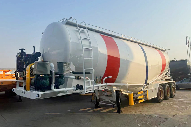 TITAN Bulk Cement Tank Truck for Sale in Tanzania - Poluprikolica cisterna: slika 1 TITAN Bulk Cement Tank Truck for Sale in Tanzania - Poluprikolica cisterna: slika 1