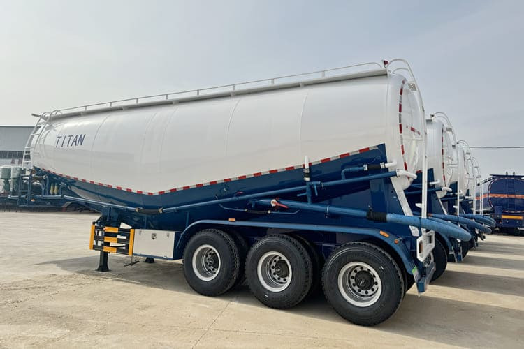 TITAN Bulk Cement Tanker Truck for Sale in Congo - Poluprikolica cisterna: slika 3 TITAN Bulk Cement Tanker Truck for Sale in Congo - Poluprikolica cisterna: slika 3