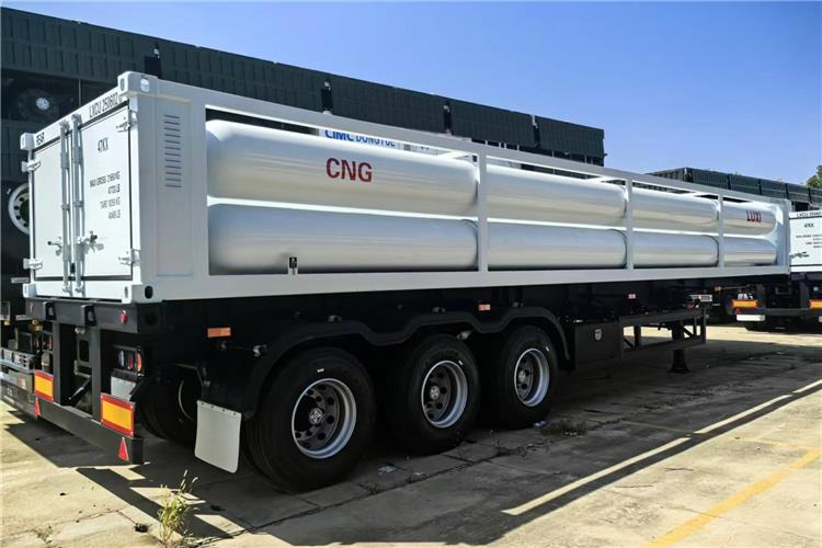 TITAN CNG Tanker Trailer for Sale In Taiwan - Poluprikolica cisterna: slika 1 TITAN CNG Tanker Trailer for Sale In Taiwan - Poluprikolica cisterna: slika 1