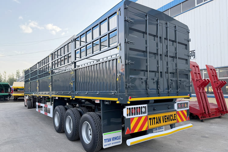 TITAN Fence Semi Trailer for Sale in Kenya - Poluprikolica za prevoz stoke: slika 1 TITAN Fence Semi Trailer for Sale in Kenya - Poluprikolica za prevoz stoke: slika 1