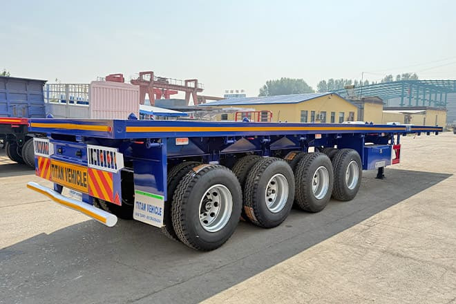 TITAN Heavy Duty 4 Axle Flatbed Trailer in Guam - Plato poluprikolica: slika 2 TITAN Heavy Duty 4 Axle Flatbed Trailer in Guam - Plato poluprikolica: slika 2