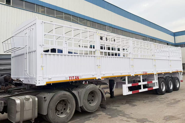 TITAN Livestock Fence Semi Trailer for Sale in Malawi - Poluprikolica za prevoz stoke: slika 1 TITAN Livestock Fence Semi Trailer for Sale in Malawi - Poluprikolica za prevoz stoke: slika 1