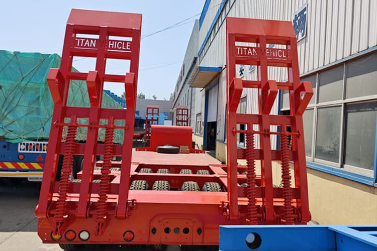 TITAN Lowbed Trailer for Sale in Saudi Arabia - Niska poluprikolica za prevoz: slika 4 TITAN Lowbed Trailer for Sale in Saudi Arabia - Niska poluprikolica za prevoz: slika 4