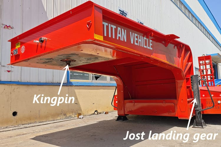 TITAN Lowbed Trailer for Sale in Saudi Arabia - Niska poluprikolica za prevoz: slika 5 TITAN Lowbed Trailer for Sale in Saudi Arabia - Niska poluprikolica za prevoz: slika 5