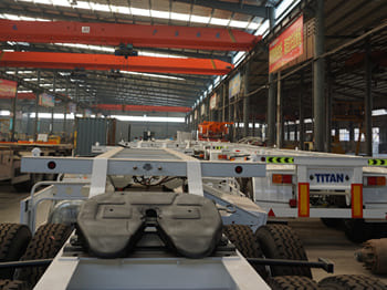 TITAN Shipping Container Trailer for Sale in Ghana - Poluprikolica sa golom šasijom: slika 4 TITAN Shipping Container Trailer for Sale in Ghana - Poluprikolica sa golom šasijom: slika 4