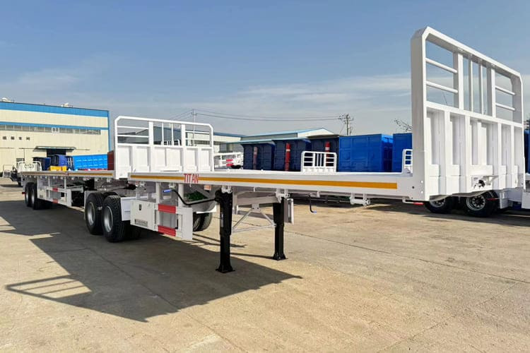 TITAN Super Link Flatbed Trailer for Sale in Mali - Plato poluprikolica: slika 2 TITAN Super Link Flatbed Trailer for Sale in Mali - Plato poluprikolica: slika 2
