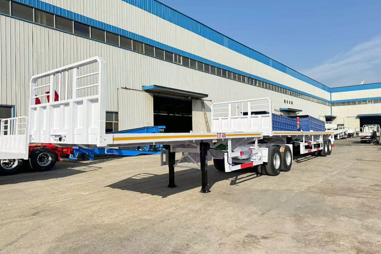 TITAN Super Link Flatbed Trailer for Sale in Mali - Plato poluprikolica: slika 1 TITAN Super Link Flatbed Trailer for Sale in Mali - Plato poluprikolica: slika 1