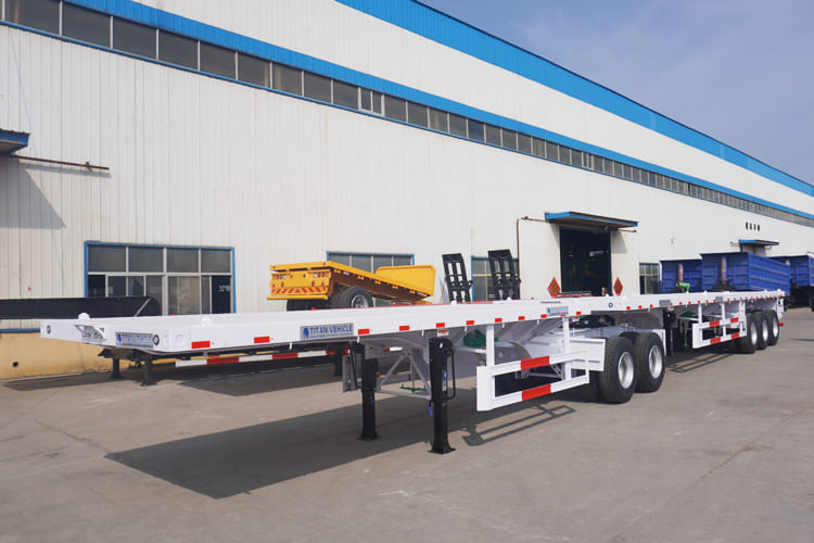 TITAN Superlink Flat Deck Trailer for Sale in Saudi Arabia - Plato poluprikolica: slika 1 TITAN Superlink Flat Deck Trailer for Sale in Saudi Arabia - Plato poluprikolica: slika 1