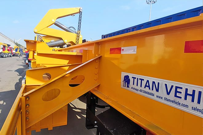 XCMG 40 Ton Sidelifter Container Trailer for Sale in Guyana - Poluprikolica za prevoz kontejnera/ Poluprikolica sa promenjivim sandukom: slika 2 XCMG 40 Ton Sidelifter Container Trailer for Sale in Guyana - Poluprikolica za prevoz kontejnera/ Poluprikolica sa promenjivim sandukom: slika 2