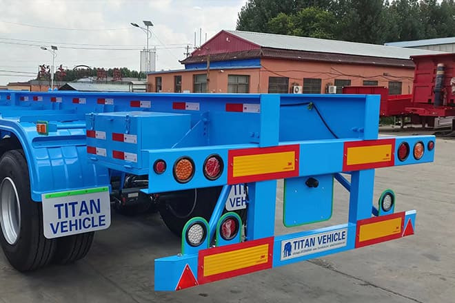 XCMG 40Ft Container Side Loader for Sale in Papua New Guinea - Poluprikolica za prevoz kontejnera/ Poluprikolica sa promenjivim sandukom: slika 4 XCMG 40Ft Container Side Loader for Sale in Papua New Guinea - Poluprikolica za prevoz kontejnera/ Poluprikolica sa promenjivim sandukom: slika 4
