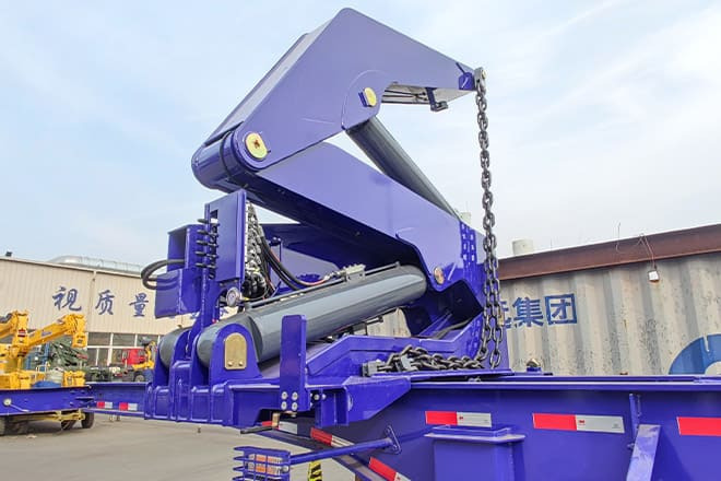 XCMG 40Ft Shipping Container Side Loader for Sale in Argentina - Poluprikolica za prevoz kontejnera/ Poluprikolica sa promenjivim sandukom: slika 2 XCMG 40Ft Shipping Container Side Loader for Sale in Argentina - Poluprikolica za prevoz kontejnera/ Poluprikolica sa promenjivim sandukom: slika 2