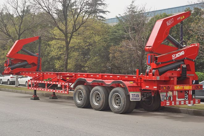 XCMG XCMG 40Ft Container Side Loader for Sale in Costa Rica - Poluprikolica za prevoz kontejnera/ Poluprikolica sa promenjivim sandukom: slika 2 XCMG XCMG 40Ft Container Side Loader for Sale in Costa Rica - Poluprikolica za prevoz kontejnera/ Poluprikolica sa promenjivim sandukom: slika 2