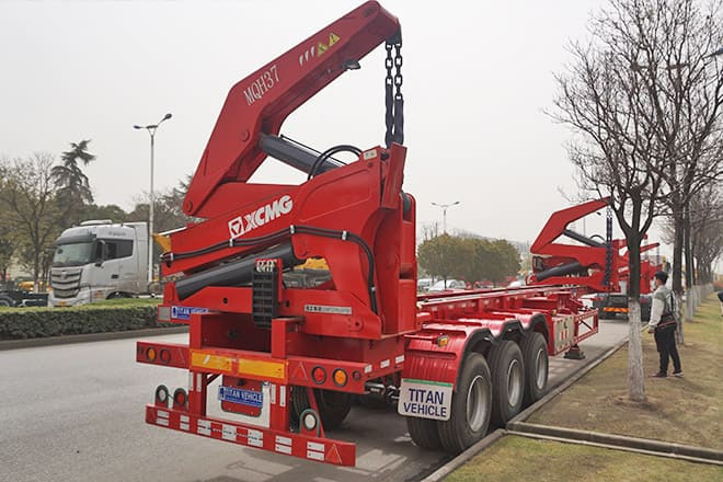 XCMG XCMG 40Ft Container Side Loader for Sale in Costa Rica - Poluprikolica za prevoz kontejnera/ Poluprikolica sa promenjivim sandukom: slika 3 XCMG XCMG 40Ft Container Side Loader for Sale in Costa Rica - Poluprikolica za prevoz kontejnera/ Poluprikolica sa promenjivim sandukom: slika 3