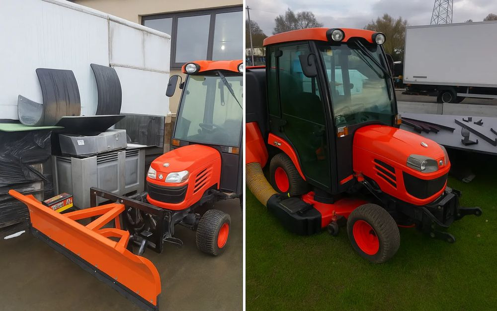 Kubota BX350 4x4 Traktorek komunalny kosiarka pług piaskarka pełen osprzęt - Komunalni traktor: slika 1 Kubota BX350 4x4 Traktorek komunalny kosiarka pług piaskarka pełen osprzęt - Komunalni traktor: slika 1