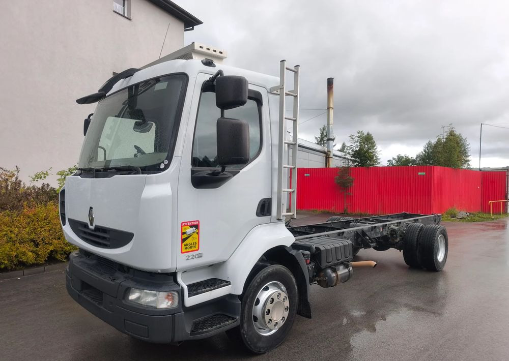 Renault Midlum 220.14 220.16 rama do zabudowy poduszka - Kamion sa golom šasijom i zatvorenom kabinom: slika 1 Renault Midlum 220.14 220.16 rama do zabudowy poduszka - Kamion sa golom šasijom i zatvorenom kabinom: slika 1