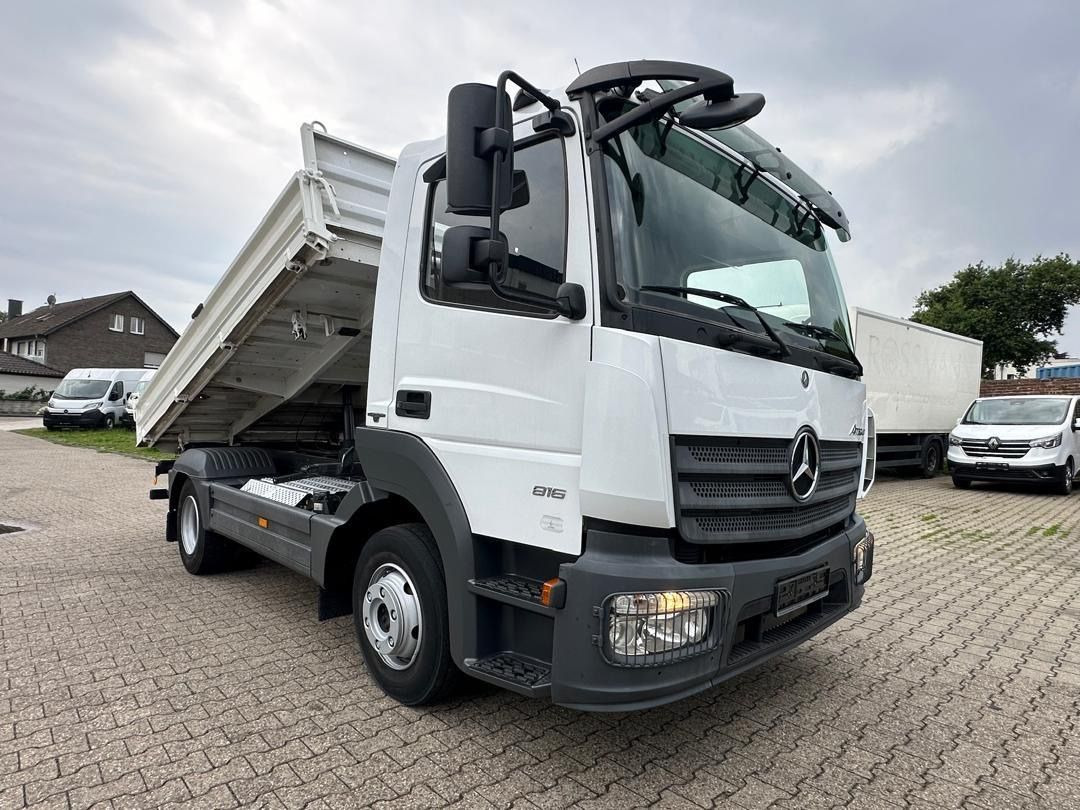Mercedes-Benz Atego 818 Dreiseitenkipp Vermietung möglich - Istovarivač, Kamion sa dizalicom: slika 1 Mercedes-Benz Atego 818 Dreiseitenkipp Vermietung möglich - Istovarivač, Kamion sa dizalicom: slika 1