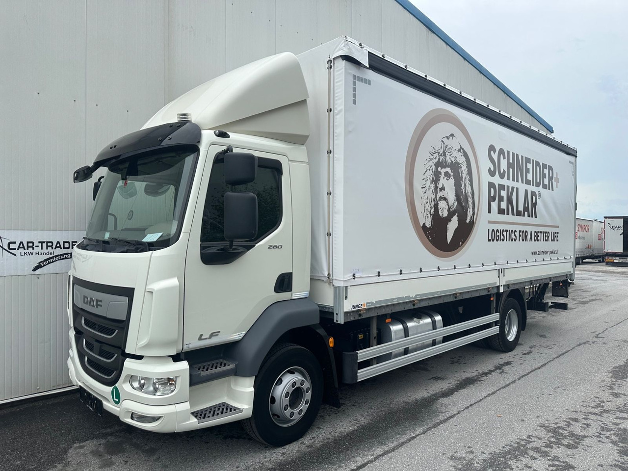 DAF LF 260 16T LBW Garantie - Kamion sa ceradom: slika 1 DAF LF 260 16T LBW Garantie - Kamion sa ceradom: slika 1
