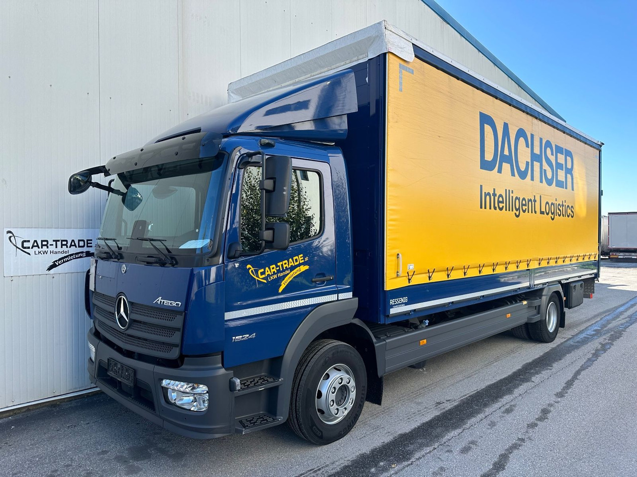 Mercedes-Benz Atego 1524 LBW - Kamion sa ceradom: slika 1 Mercedes-Benz Atego 1524 LBW - Kamion sa ceradom: slika 1