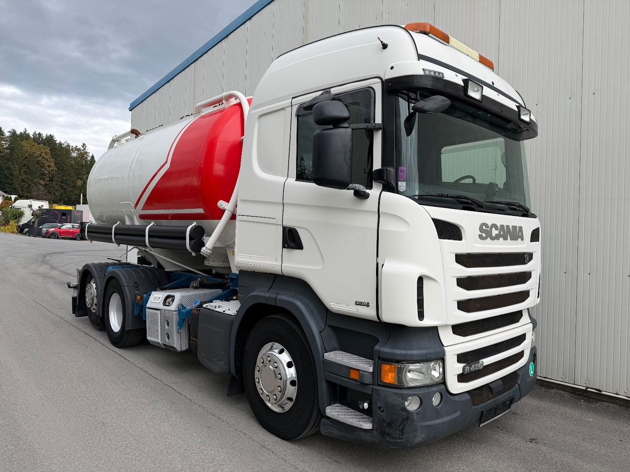 Scania R 480 Opticruise Highline Retarder PTO Standklim - Vakuumska cisterna: slika 2 Scania R 480 Opticruise Highline Retarder PTO Standklim - Vakuumska cisterna: slika 2