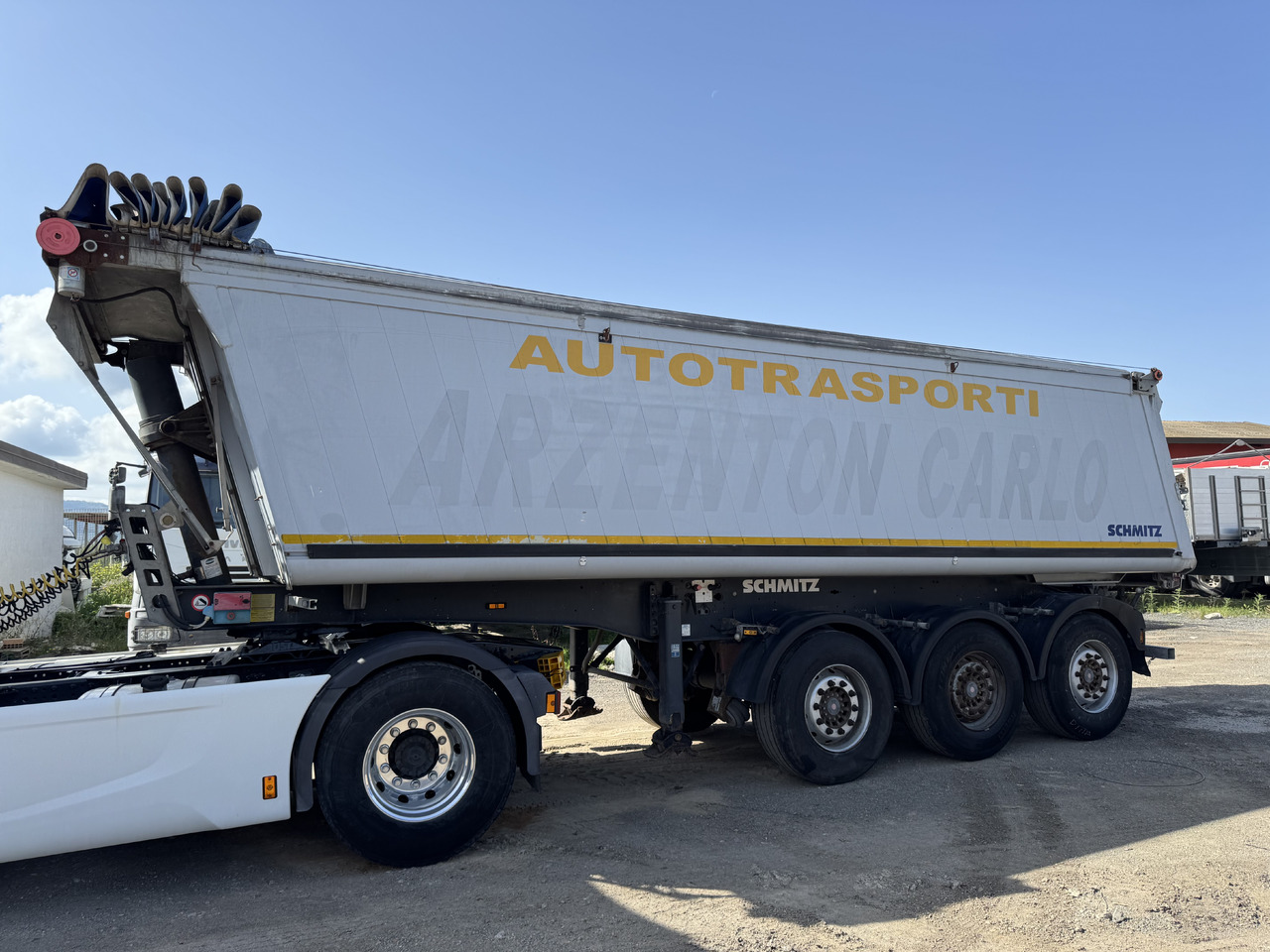 SCHMITZ SR Ribaltabile Post. in Alluminio - Poluprikolica istovarivača: slika 1 SCHMITZ SR Ribaltabile Post. in Alluminio - Poluprikolica istovarivača: slika 1