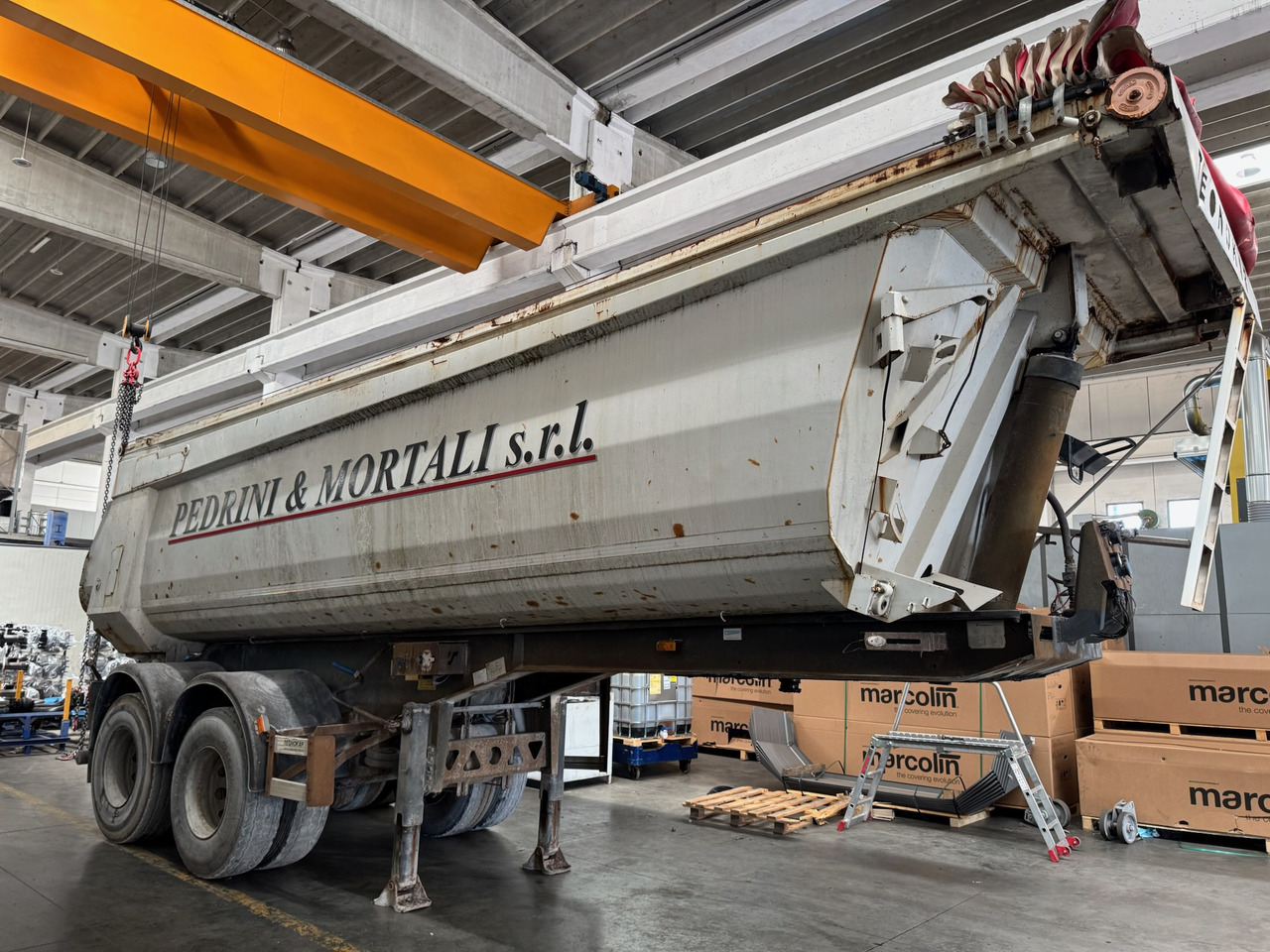 TECNOKAR T2GP Semirimorchio Ribaltabile Mezzo d'opera - Poluprikolica istovarivača: slika 2 TECNOKAR T2GP Semirimorchio Ribaltabile Mezzo d'opera - Poluprikolica istovarivača: slika 2