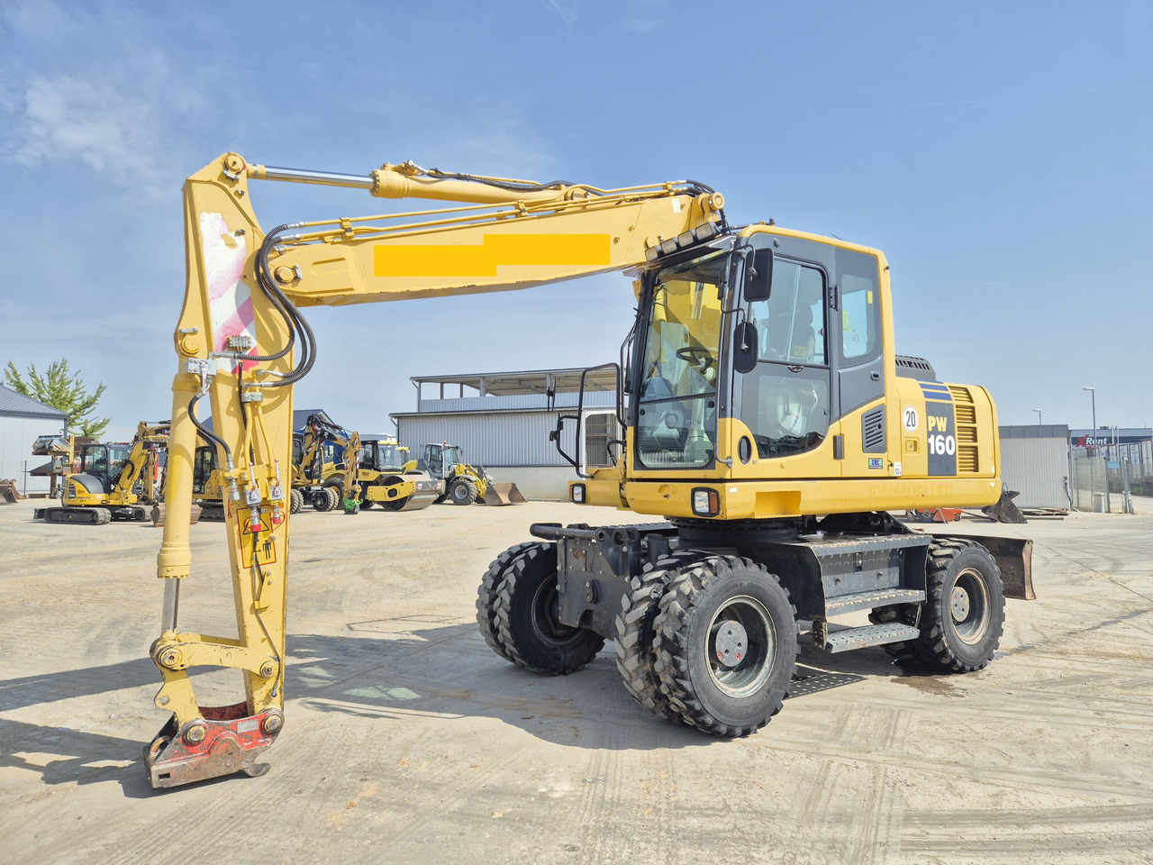 KOMATSU PW 160 - 8 - Bager točkaš: slika 2 KOMATSU PW 160 - 8 - Bager točkaš: slika 2