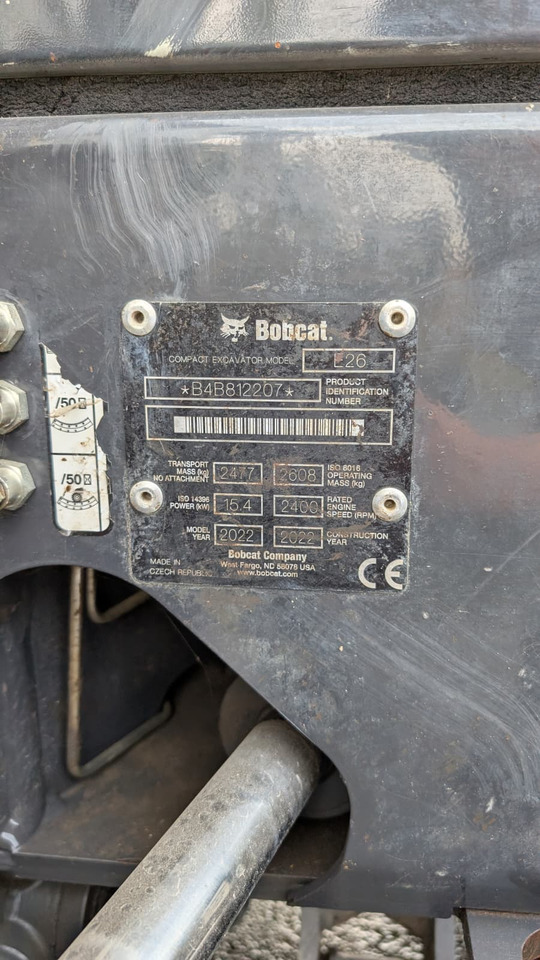 BOBCAT E 26 - Mini bager: slika 5 BOBCAT E 26 - Mini bager: slika 5