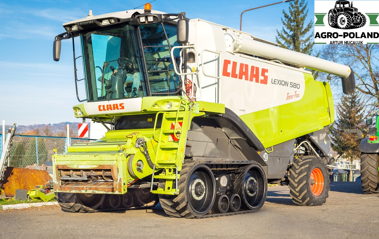 CLAAS LEXION 580 TT - 3326 h - 2008 ROK - QUANTIMETER + VARIO 750 - LASER PILOT - Kombinovani kombajn: slika 2 CLAAS LEXION 580 TT - 3326 h - 2008 ROK - QUANTIMETER + VARIO 750 - LASER PILOT - Kombinovani kombajn: slika 2