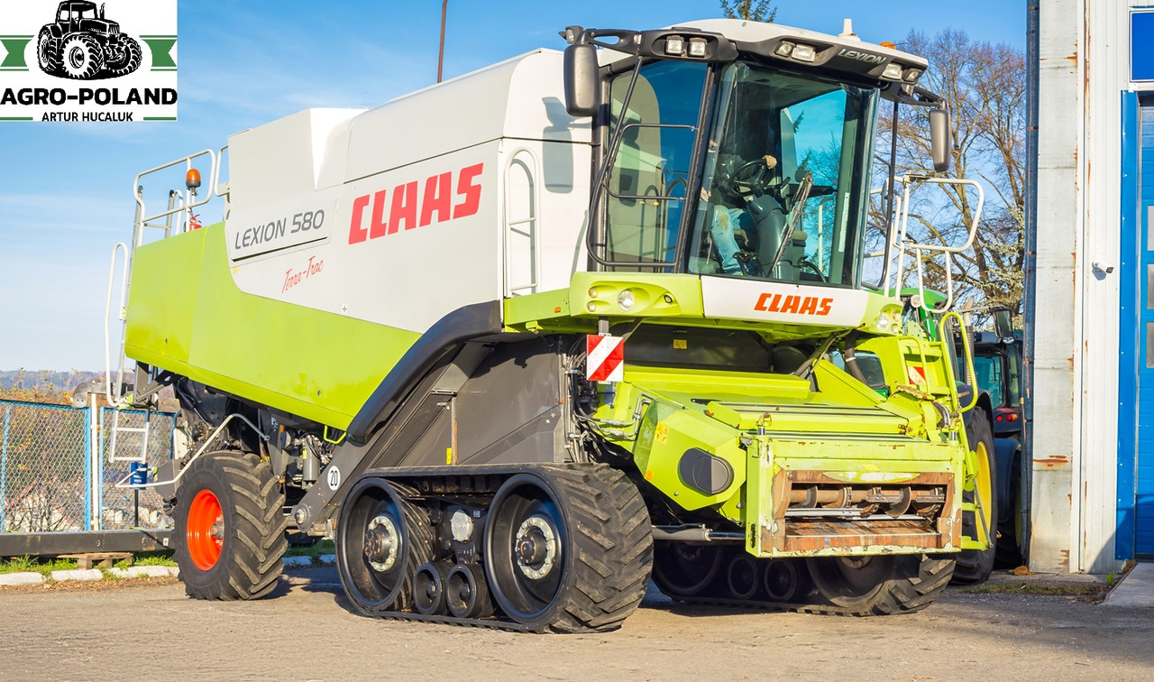 CLAAS LEXION 580 TT - 3326 h - 2008 ROK - QUANTIMETER + VARIO 750 - LASER PILOT - Kombinovani kombajn: slika 1 CLAAS LEXION 580 TT - 3326 h - 2008 ROK - QUANTIMETER + VARIO 750 - LASER PILOT - Kombinovani kombajn: slika 1