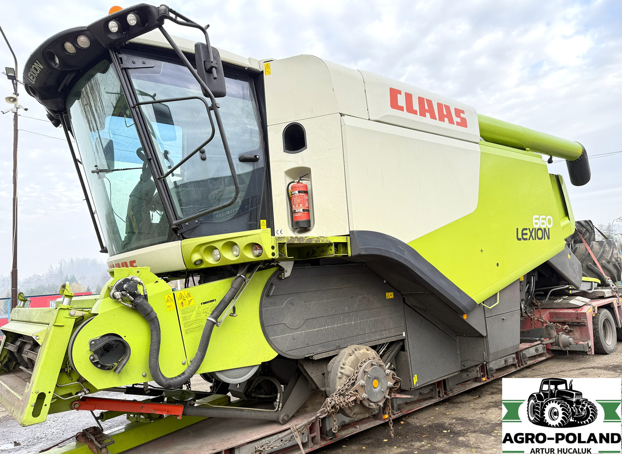 CLAAS LEXION 660 - 2013 ROK - NOWSZY MODEL - 2468 H - VARIO 750 - Kombinovani kombajn: slika 2 CLAAS LEXION 660 - 2013 ROK - NOWSZY MODEL - 2468 H - VARIO 750 - Kombinovani kombajn: slika 2