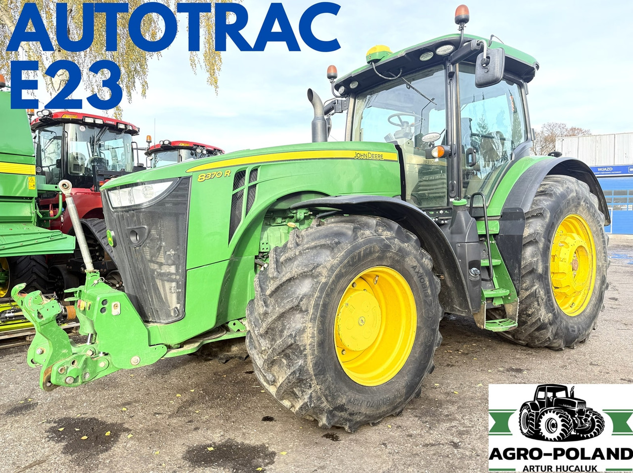 JOHN DEERE 8370 R - E23 - 2017 ROK - GPS - AUTOTRAC - Traktor: slika 1 JOHN DEERE 8370 R - E23 - 2017 ROK - GPS - AUTOTRAC - Traktor: slika 1