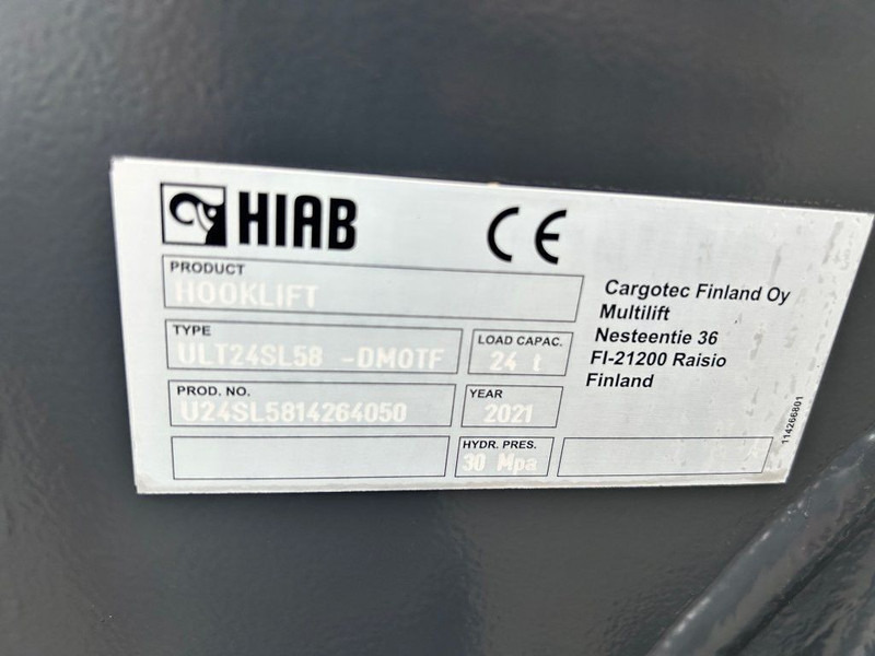 Kamion sa hidrauličnom kukom Mercedes-Benz Arocs MP5 3253 8x4 Tridem ARK HIAB 24 to: slika 16