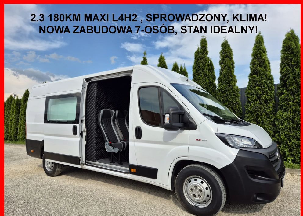 Fiat Ducato 2.3 180KM Maxi Nowa Zabudowa Dubel - Dostavno vozilo sa duplom kabinom: slika 1 Fiat Ducato 2.3 180KM Maxi Nowa Zabudowa Dubel - Dostavno vozilo sa duplom kabinom: slika 1