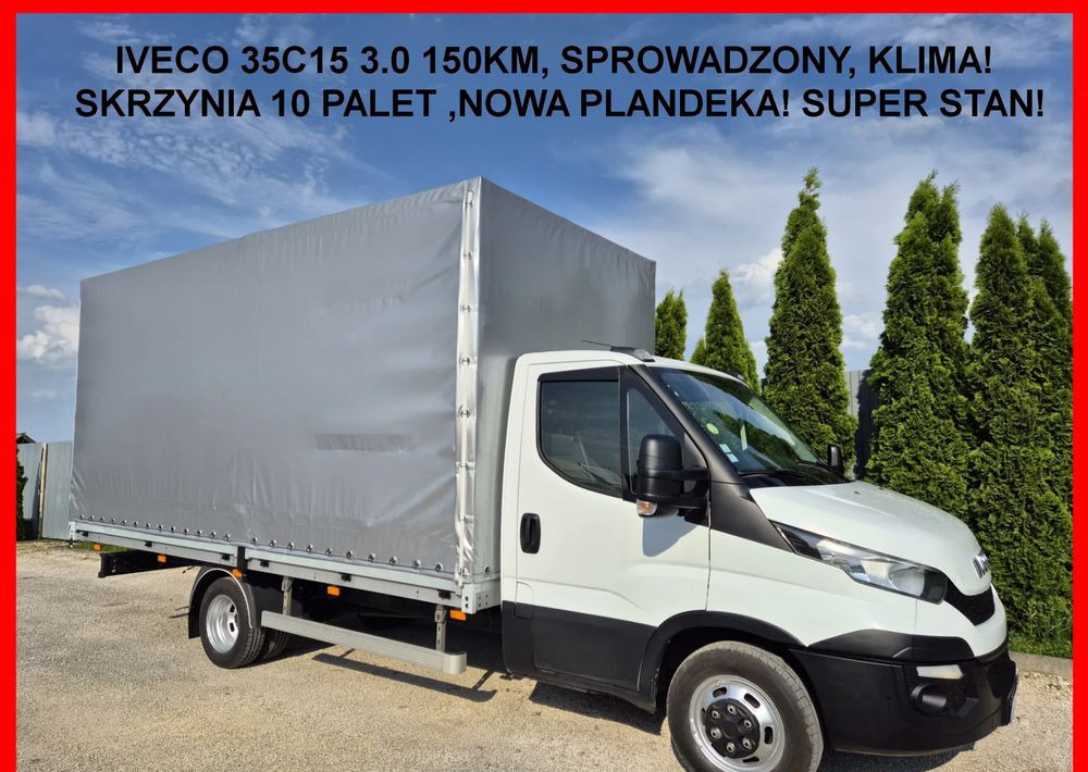 Iveco 35C15 3.0 150KM, Burto-Plandeka - Dostavno vozilo s ravnom platformom: slika 1 Iveco 35C15 3.0 150KM, Burto-Plandeka - Dostavno vozilo s ravnom platformom: slika 1