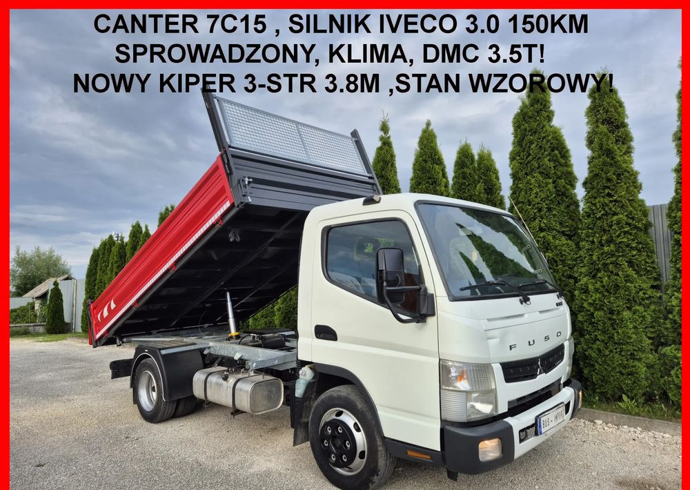 Mitsubishi Canter 7C15 3.0 150KM Silnik Iveco - Dostavno vozilo kiper: slika 1 Mitsubishi Canter 7C15 3.0 150KM Silnik Iveco - Dostavno vozilo kiper: slika 1