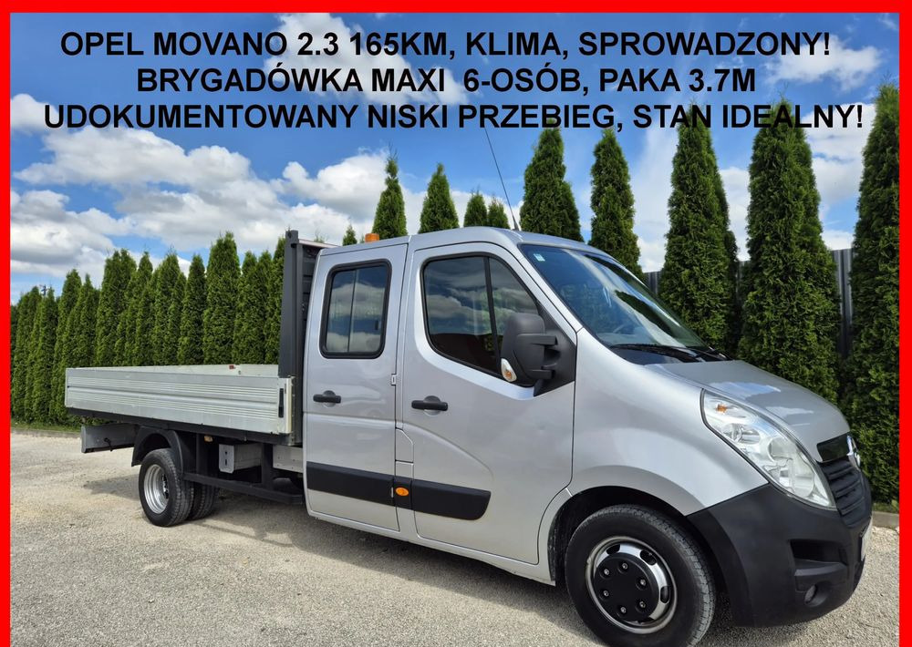 Opel Movano 2.3 165KM - Dostavno vozilo sa duplom kabinom: slika 1 Opel Movano 2.3 165KM - Dostavno vozilo sa duplom kabinom: slika 1