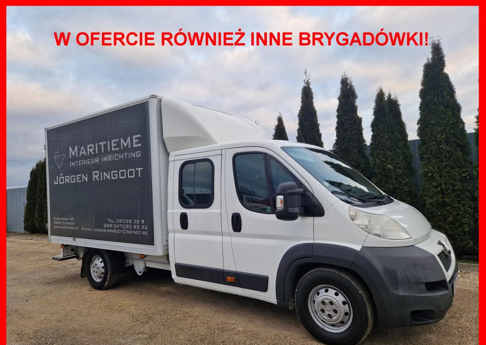 Peugeot Boxer 3.0 160KM Brygadówka - Dostavno vozilo sa duplom kabinom: slika 1 Peugeot Boxer 3.0 160KM Brygadówka - Dostavno vozilo sa duplom kabinom: slika 1