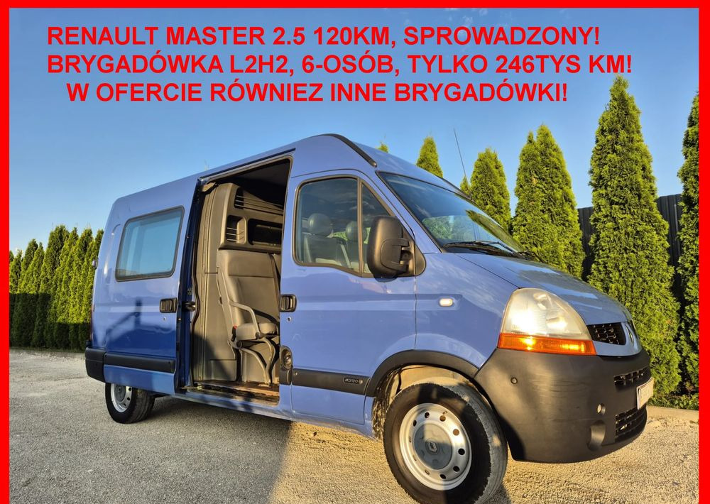 Renault MASTER 2.5 120KM Dubel Kabina - Furgon: slika 1 Renault MASTER 2.5 120KM Dubel Kabina - Furgon: slika 1
