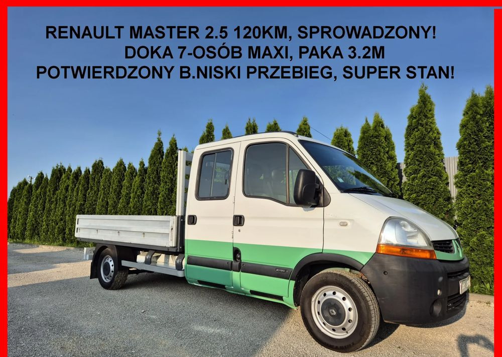 Renault Master 2.5 120KM Dubel Kabina - Dostavno vozilo sa duplom kabinom: slika 1 Renault Master 2.5 120KM Dubel Kabina - Dostavno vozilo sa duplom kabinom: slika 1