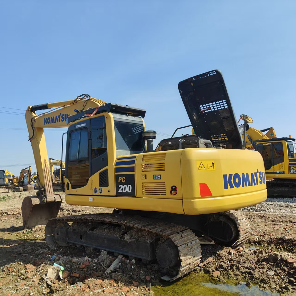 KOMATSU pc200 hot sale 20 tons excavator japan brand - Bager guseničar: slika 1 KOMATSU pc200 hot sale 20 tons excavator japan brand - Bager guseničar: slika 1