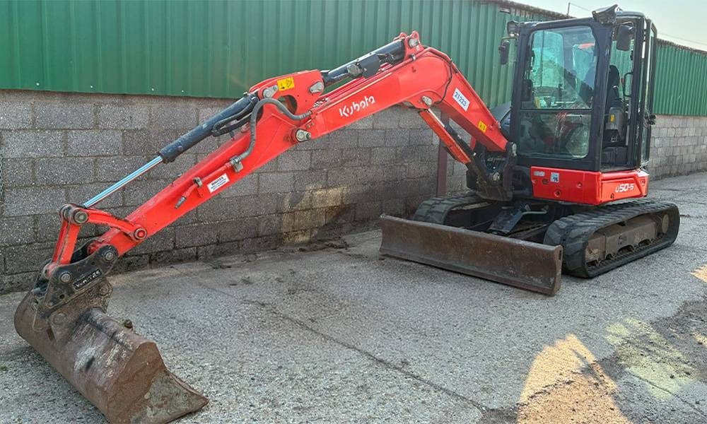 Kubota U 50-5 - Mini bager: slika 1 Kubota U 50-5 - Mini bager: slika 1