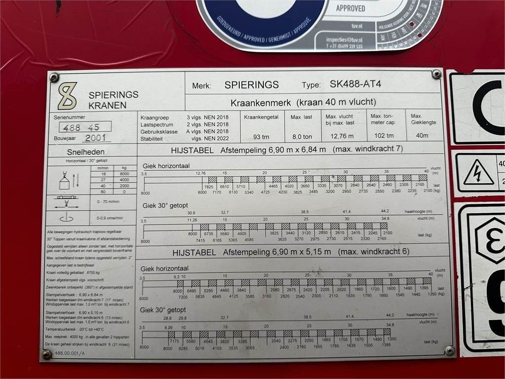 Spierings AT4 SK488 - 400V + diesel - Autokran za sve terene: slika 3 Spierings AT4 SK488 - 400V + diesel - Autokran za sve terene: slika 3