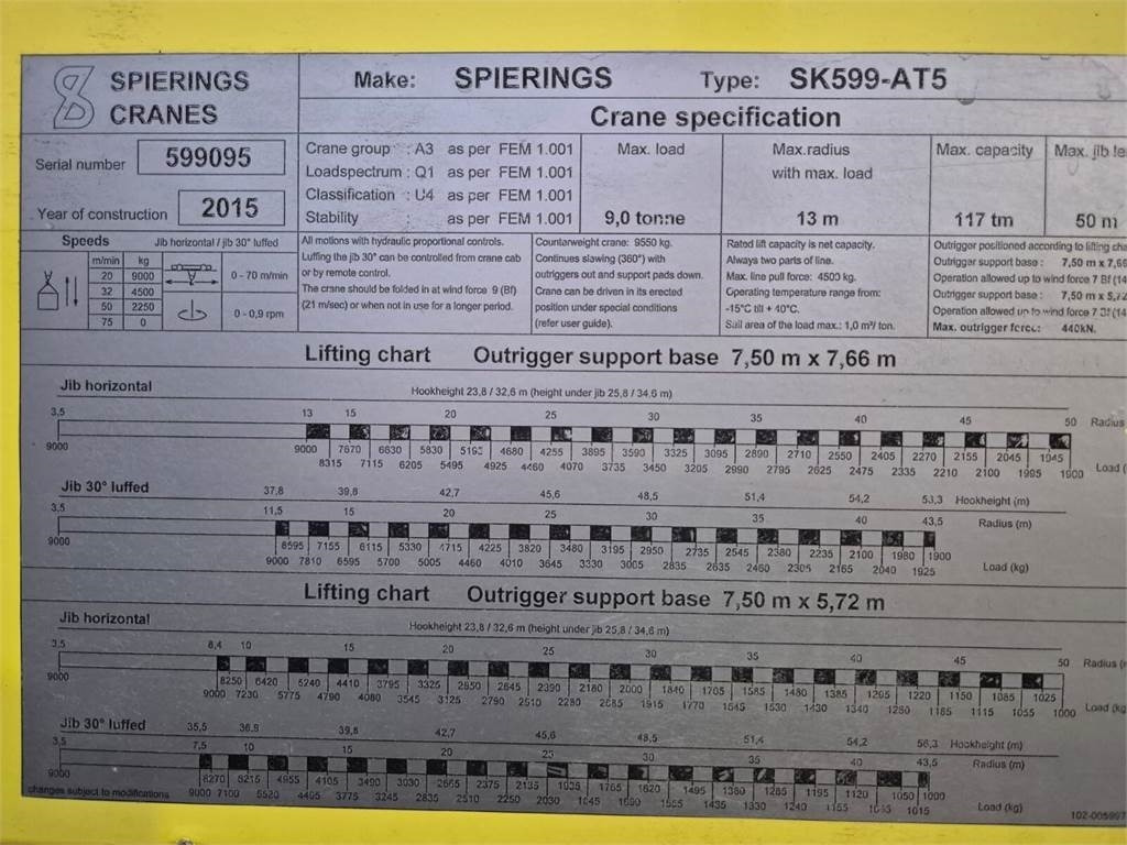 Spierings AT5 SK599 - Autokran za sve terene: slika 4 Spierings AT5 SK599 - Autokran za sve terene: slika 4