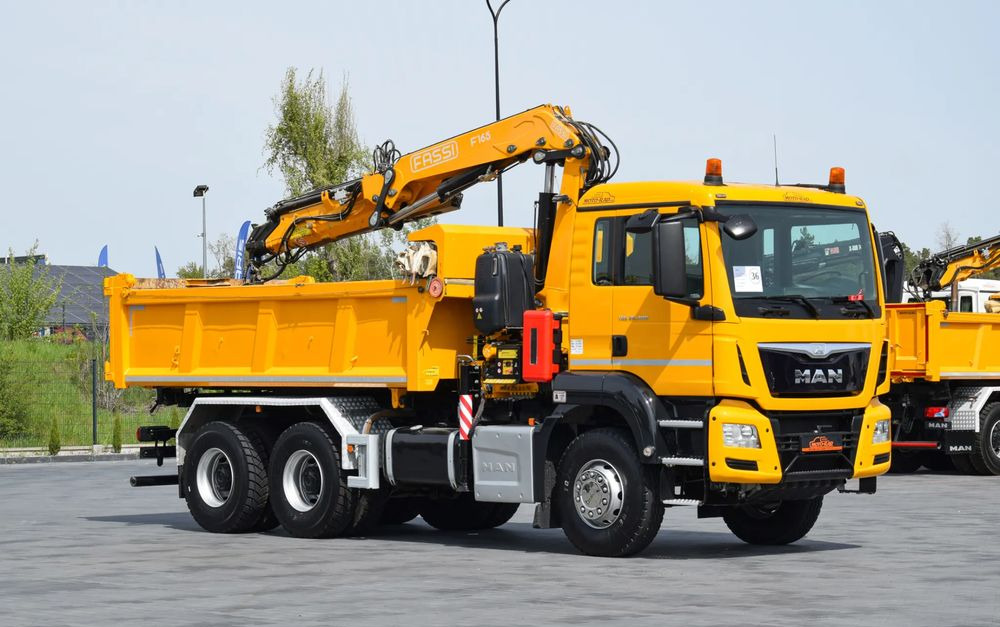 MAN TGS 26.400 / 6x4 / EURO 6 / UDT / HDS FASSI 165 / WYSUW x3 / ROTATOR / CHWYTAK / STEROWANIE RADIOWE / WZMOCNIONA RAMA / WYWROTKA / HYDROBURTA / AUTOMAT / 2017 / NOWE OPONY - 100% / NISKI PRZEBIEG - Istovarivač: slika 3 MAN TGS 26.400 / 6x4 / EURO 6 / UDT / HDS FASSI 165 / WYSUW x3 / ROTATOR / CHWYTAK / STEROWANIE RADIOWE / WZMOCNIONA RAMA / WYWROTKA / HYDROBURTA / AUTOMAT / 2017 / NOWE OPONY - 100% / NISKI PRZEBIEG - Istovarivač: slika 3