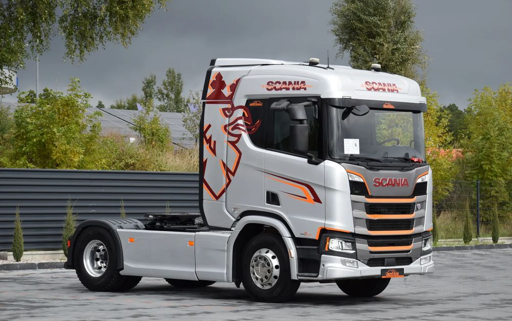 Scania R450 / HYDRAULIKA / RETARDER / ACC / KLIMA / FULL LEDY / ALUFELGI / SERWISOWANA / SPROWADZONA - Tegljač: slika 3 Scania R450 / HYDRAULIKA / RETARDER / ACC / KLIMA / FULL LEDY / ALUFELGI / SERWISOWANA / SPROWADZONA - Tegljač: slika 3