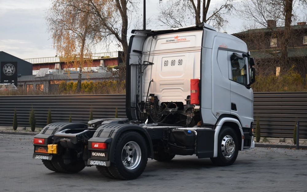 Scania R450 / HYDRAULIKA / RETARDER / ACC / KLIMA / FULL LEDY / ALUFELGI / SERWISOWANA / SPROWADZONA - Tegljač: slika 5 Scania R450 / HYDRAULIKA / RETARDER / ACC / KLIMA / FULL LEDY / ALUFELGI / SERWISOWANA / SPROWADZONA - Tegljač: slika 5