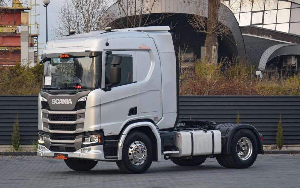 Scania R450 / HYDRAULIKA / RETARDER / ACC / KLIMA / FULL LEDY / ALUFELGI / SERWISOWANA / SPROWADZONA - Tegljač: slika 1 Scania R450 / HYDRAULIKA / RETARDER / ACC / KLIMA / FULL LEDY / ALUFELGI / SERWISOWANA / SPROWADZONA - Tegljač: slika 1